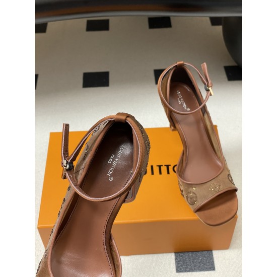 LV high  heeled shoes