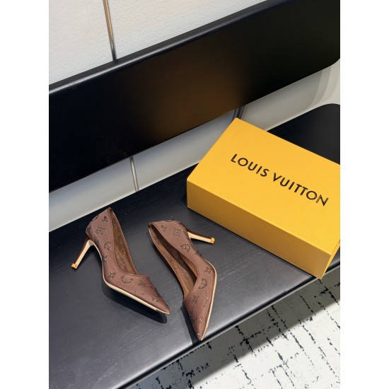LV high  heeled shoes
