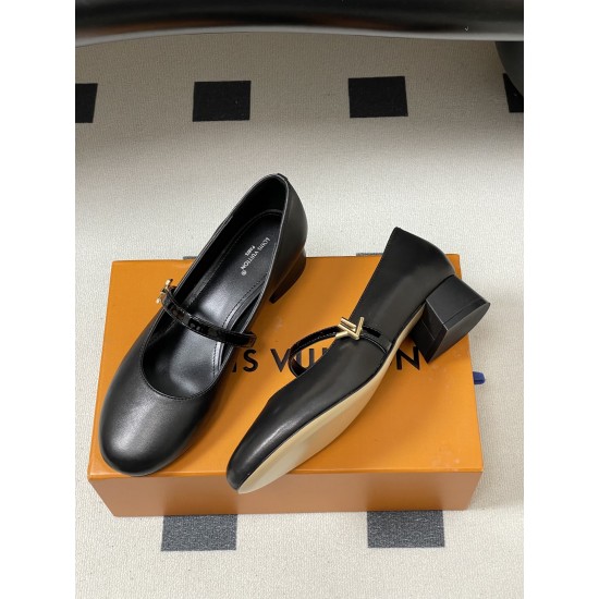 LV high  heeled shoes