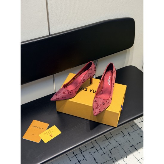 LV high  heeled shoes
