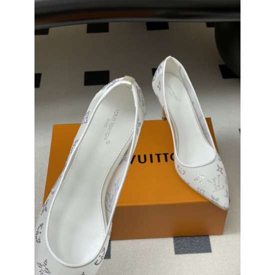 LV high  heeled shoes