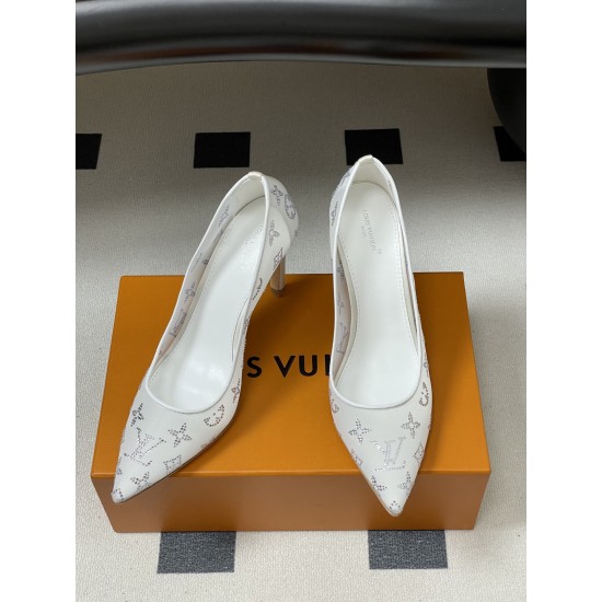 LV high  heeled shoes