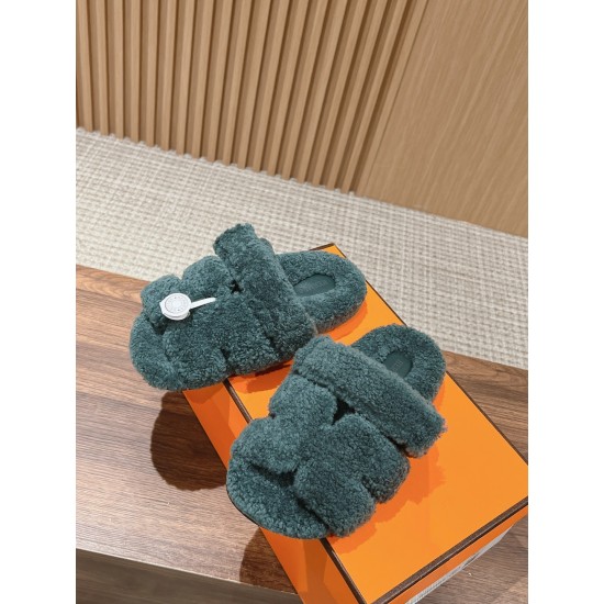 Hermes Slippers
