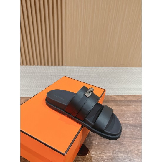 Hermes Slippers