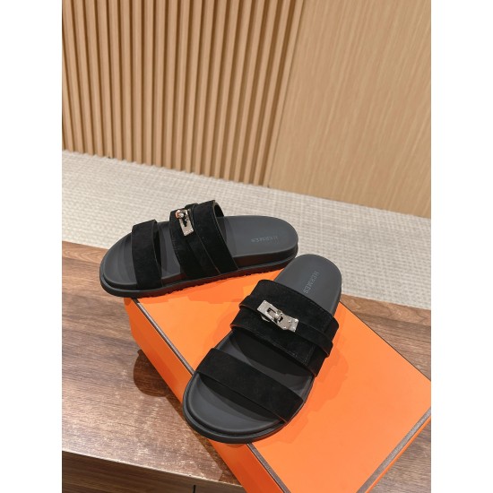 Hermes Slippers
