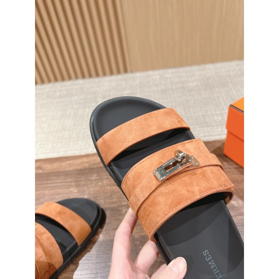Hermes Slippers