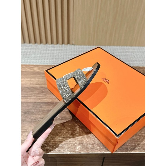Hermes Slippers