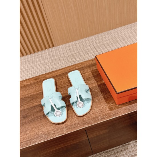Hermes Slippers