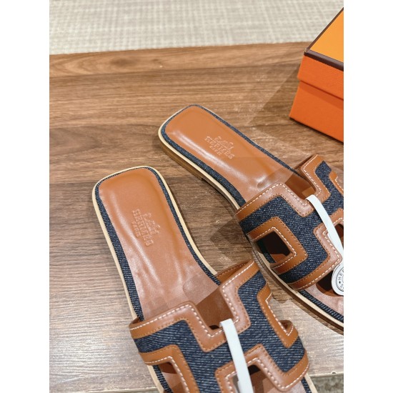 Hermes Slippers