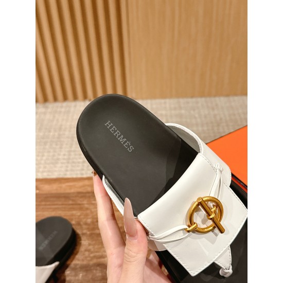 Hermes Slippers