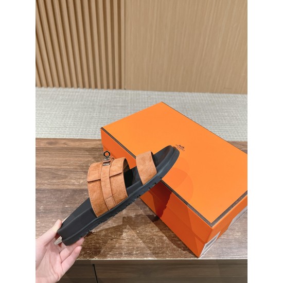 Hermes Slippers
