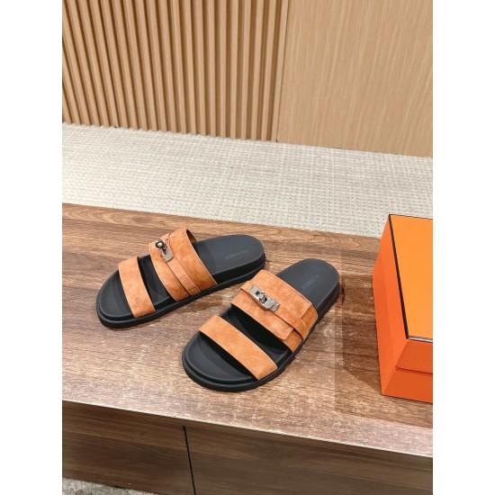Hermes Slippers