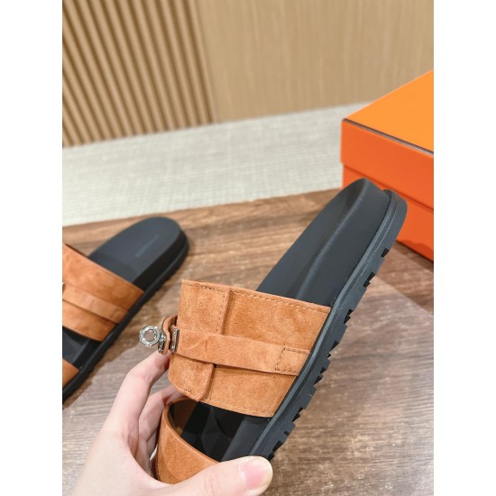 Hermes Slippers