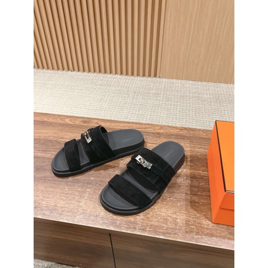 Hermes Slippers