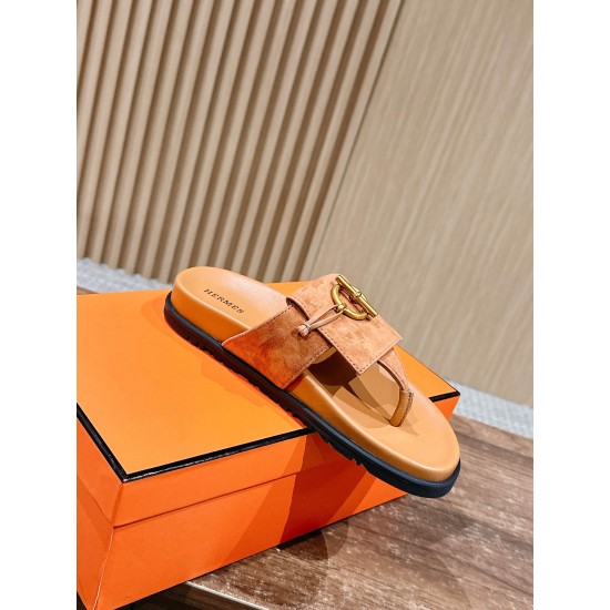 Hermes Slippers
