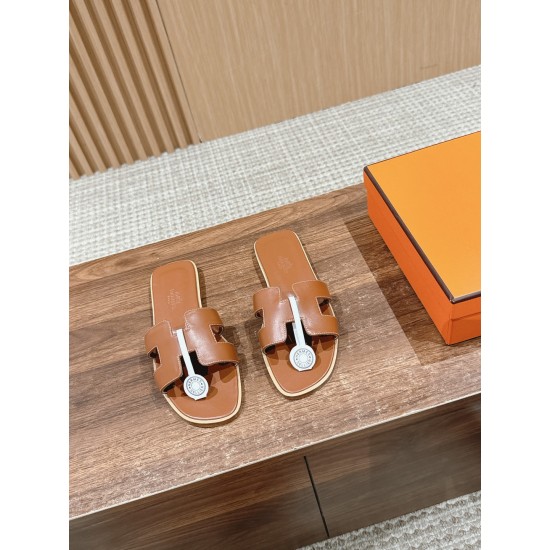 Hermes Slippers