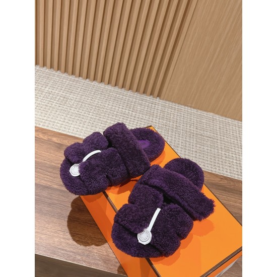 Hermes Slippers