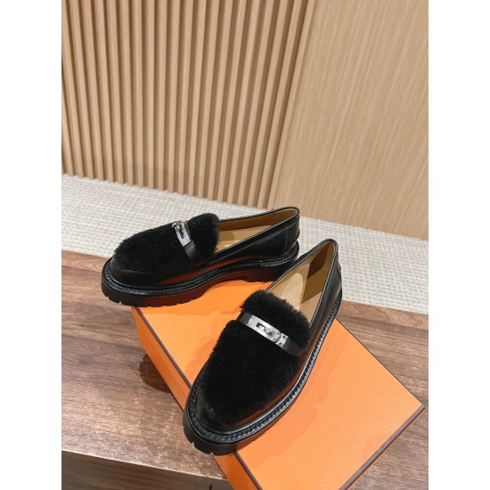 Hermes Loafers