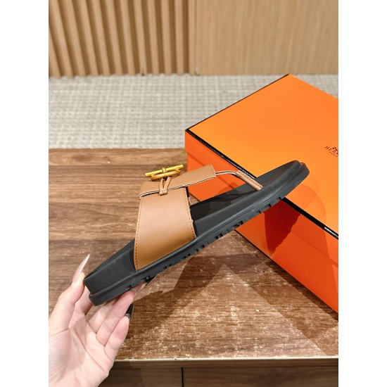 Hermes Slippers