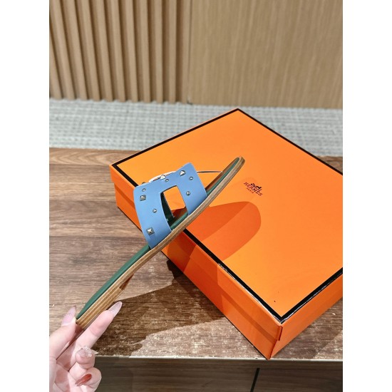 Hermes Slippers