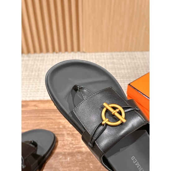 Hermes Slippers