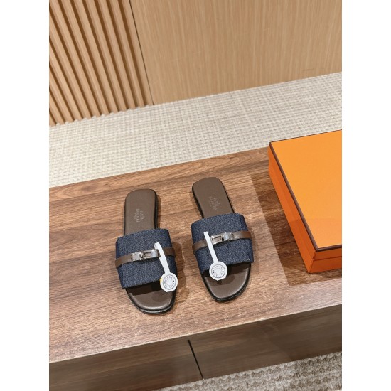 Hermes Slippers