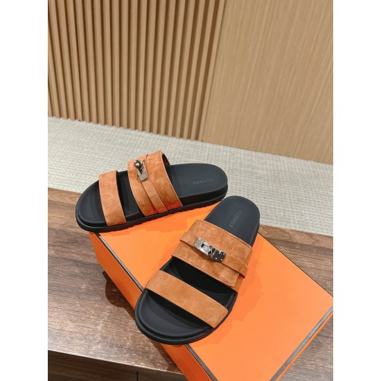 Hermes Slippers