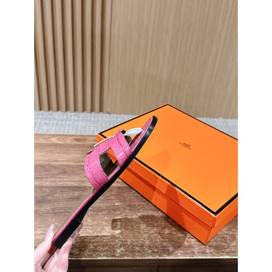 Hermes Slippers