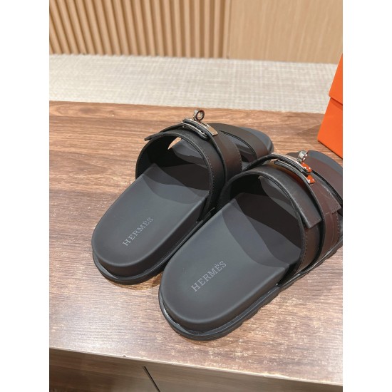 Hermes Slippers