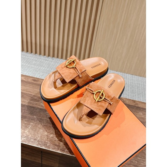 Hermes Slippers