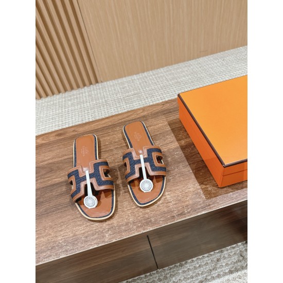 Hermes Slippers