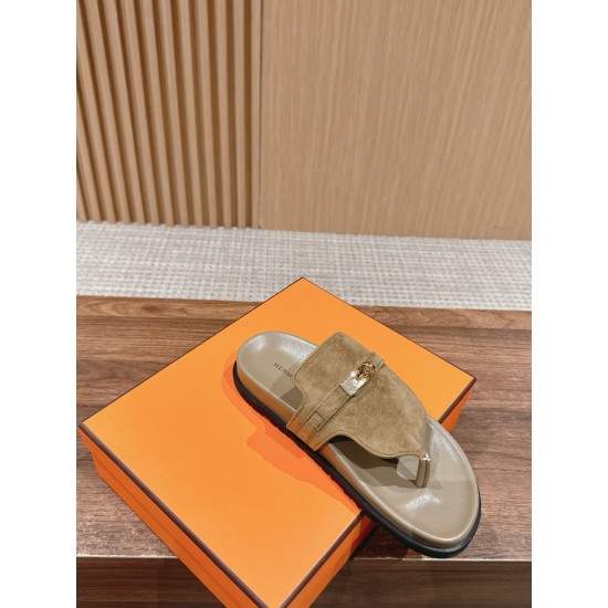 Hermes Slippers