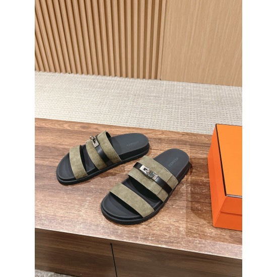 Hermes Slippers