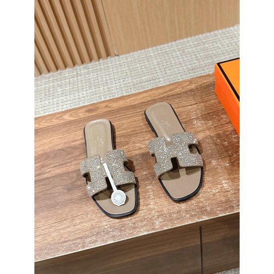 Hermes Slippers