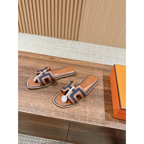 Hermes Slippers