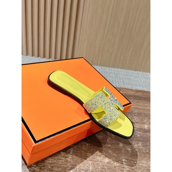 Hermes Slippers