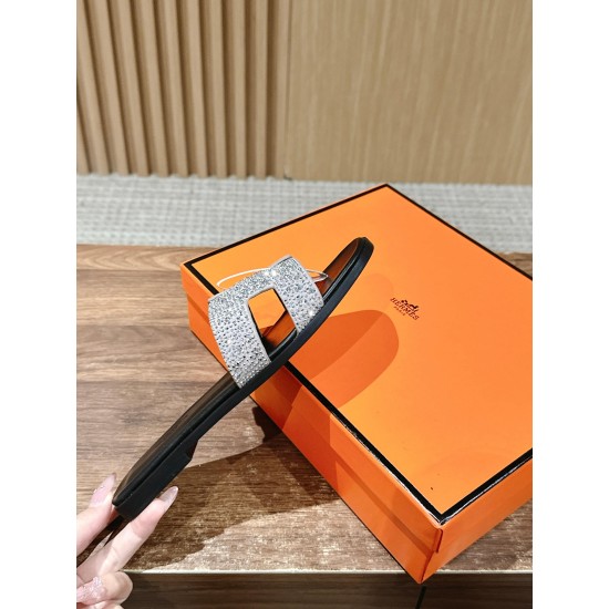 Hermes Slippers