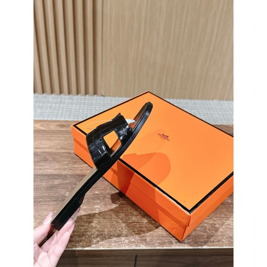 Hermes Slippers