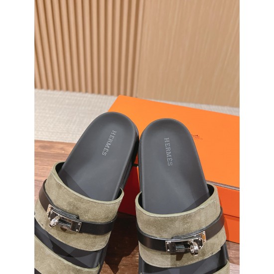 Hermes Slippers