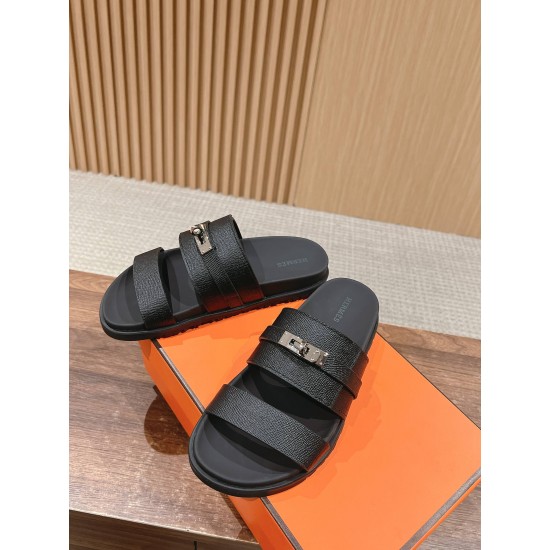 Hermes Slippers