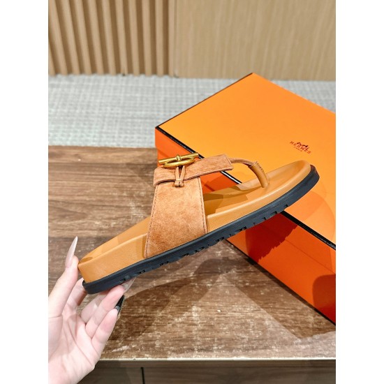 Hermes Slippers