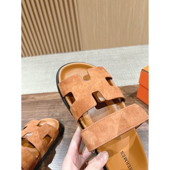 Hermes Slippers