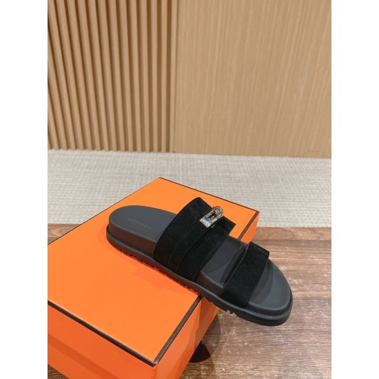 Hermes Slippers