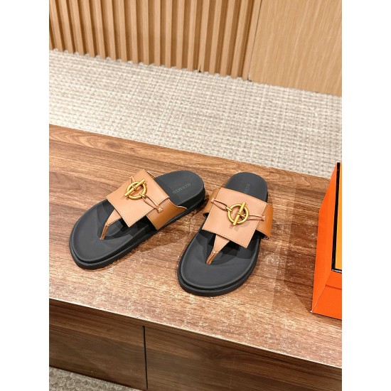 Hermes Slippers