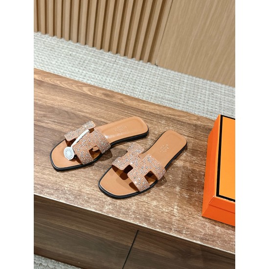 Hermes Slippers