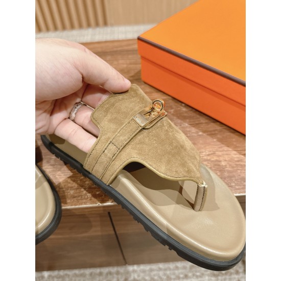 Hermes Slippers