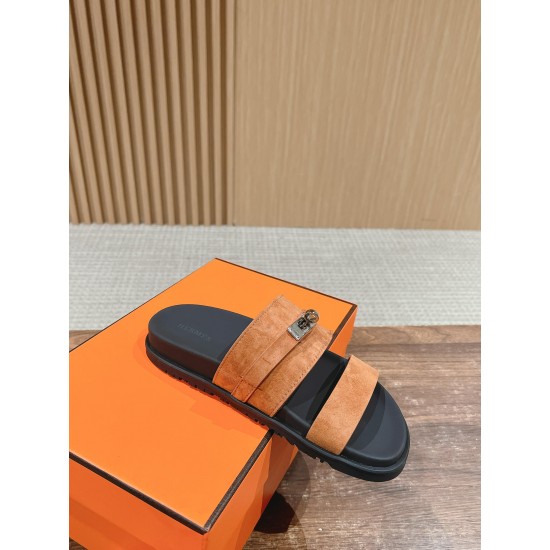 Hermes Slippers