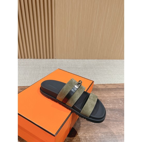 Hermes Slippers