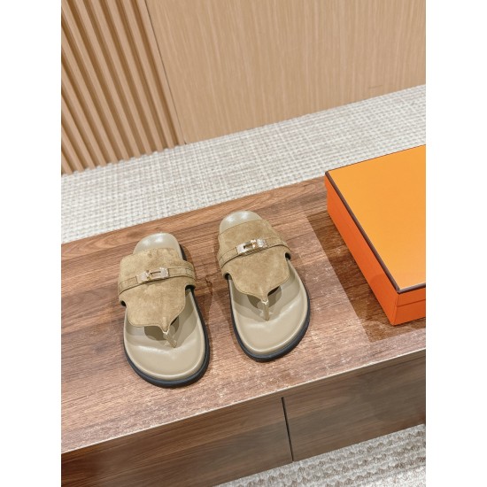 Hermes Slippers