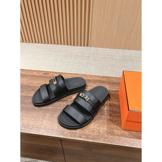 Hermes Slippers